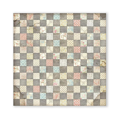 Scrapbook - Block "Alice" Backgrounds - Double Face - 10 Seiten - 20,3 x 20,3 (8x8 inch) - PerlineBeads SA