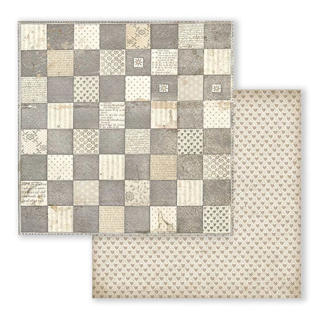 Scrapbook - Block "Alice" Backgrounds - Double Face - 10 Seiten - 20,3 x 20,3 (8x8 inch) - PerlineBeads SA