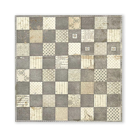 Scrapbook - Block "Alice" Backgrounds - Double Face - 10 Seiten - 20,3 x 20,3 (8x8 inch) - PerlineBeads SA