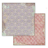 Scrapbook - Block "Alice" Backgrounds - Double Face - 10 Seiten - 20,3 x 20,3 (8x8 inch) - PerlineBeads SA