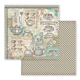 Scrapbook - Block "Alice in Wonderland" - Double Face - 10 Seiten - 30,5 x 30,5 cm (12 x 12 inch) - PerlineBeads SA