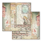 Scrapbook - Block "Alice Through the Looking Glass" - Double Face - 10 Seiten - 20,3 x 20,3 (8x8 inch) - PerlineBeads SA