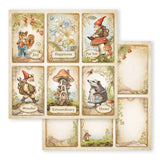 Scrapbook - Block "Hidde Grove" - Double Face - 10 Seiten - 30,5 x 30,5 cm (12 x 12 inch) - PerlineBeads SA