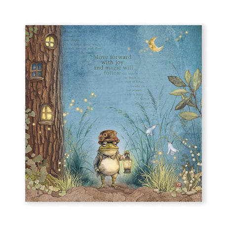 Scrapbook - Block "Hidde Grove" - Double Face - 10 Seiten - 30,5 x 30,5 cm (12 x 12 inch) - PerlineBeads SA