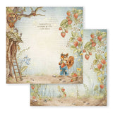 Scrapbook - Block "Hidde Grove" - Double Face - 10 Seiten - 30,5 x 30,5 cm (12 x 12 inch) - PerlineBeads SA