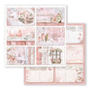 Scrapbook - Block "Roseland" - Double Face - 10 Seiten - 20,3 x 20,3 (8x8 inch) - PerlineBeads SA