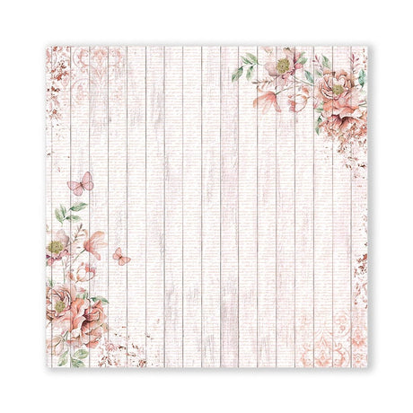 Scrapbook - Block "Roseland" - Double Face - 10 Seiten - 20,3 x 20,3 (8x8 inch) - PerlineBeads SA