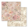 Scrapbook - Block "Shabby Rose" - Double Face - 10 Seiten - 20,3 x 20,3 (8x8 inch) - PerlineBeads SA