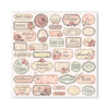 Scrapbook - Block "Shabby Rose" - Double Face - 10 Seiten - 20,3 x 20,3 (8x8 inch) - PerlineBeads SA