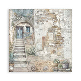 Scrapbook - Block "Silent Sea" - Double Face - 10 Seiten - 20,3 x 20,3 (8x8 inches) - PerlineBeads SA