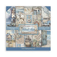 Scrapbook - Block "Silent Sea" - Double Face - 10 Seiten - 20,3 x 20,3 (8x8 inches) - PerlineBeads SA