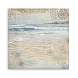 Scrapbook - Block "Silent Sea" - Double Face - 10 Seiten - 20,3 x 20,3 (8x8 inches) - PerlineBeads SA