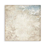 Scrapbook - Block "Silent Sea" - Double Face - 10 Seiten - 30,5 x 30,5 cm (12 x 12 inch) - PerlineBeads SA