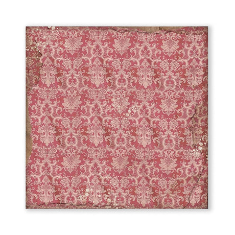 Scrapbook-Block "Vintage Library" Backgrounds - Double Face - 10 Seiten - 30,5 x 30,5 (12x12 inch) - perlinebeads.ch