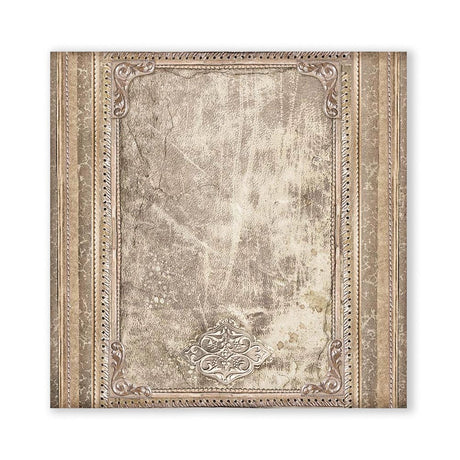 Scrapbook-Block "Vintage Library" Backgrounds - Double Face - 10 Seiten - 30,5 x 30,5 (12x12 inch) - perlinebeads.ch