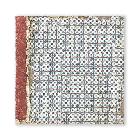 Scrapbook-Block "Vintage Library" Backgrounds - Double Face - 10 Seiten - 30,5 x 30,5 (12x12 inch) - perlinebeads.ch