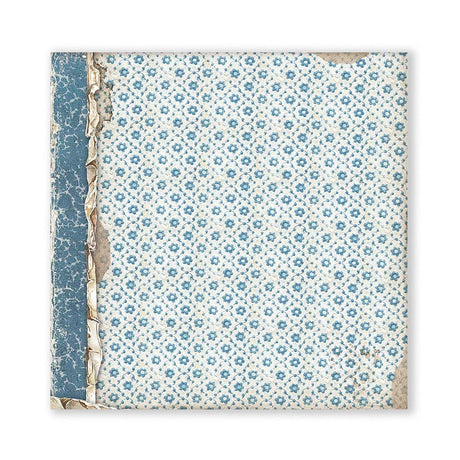 Scrapbook-Block "Vintage Library" Backgrounds - Double Face - 10 Seiten - 30,5 x 30,5 (12x12 inch) - perlinebeads.ch