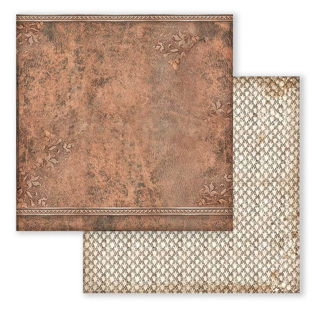 Scrapbook-Block "Vintage Library" Backgrounds - Double Face - 10 Seiten - 30,5 x 30,5 (12x12 inch) - perlinebeads.ch