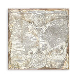 Scrapbook - Block "Vintage Library" - Double Face - 10 Seiten - 20,3 x 20,3 (8x8 inch) - PerlineBeads SA