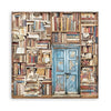 Scrapbook - Block "Vintage Library" - Double Face - 10 Seiten - 20,3 x 20,3 (8x8 inch) - PerlineBeads SA