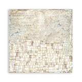 Scrapbook - Block "Vintage Library" - Double Face - 10 Seiten - 30,5 x 30,5 cm (12 x 12 inch) - PerlineBeads SA