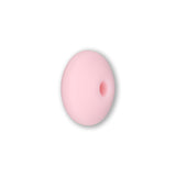 Silikon-Perle Rondelle • Pink, 12x6-7mm - PerlineBeads SA