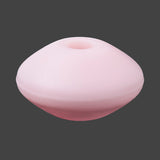 Silikon-Perle Rondelle • Pink, 12x6-7mm - PerlineBeads SA