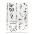Silikon - Stempel "Butterfly Wishes" - PerlineBeads SA