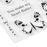 Silikon - Stempel "Butterfly Wishes" - PerlineBeads SA