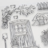 Silikon - Stempel "Gartenidylle" - PerlineBeads SA