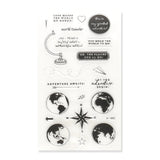 Silikon - Stempel "Globus" - PerlineBeads SA