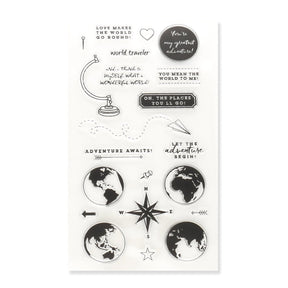 Silikon - Stempel "Globus" - PerlineBeads SA