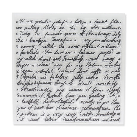 Silikon - Stempel "Handschrift" - PerlineBeads SA