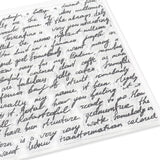 Silikon - Stempel "Handschrift" - PerlineBeads SA