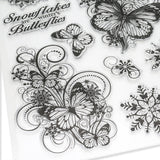 Silikon - Stempel "Schmetterlinge" - PerlineBeads SA