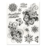 Silikon - Stempel "Schmetterlinge" - PerlineBeads SA