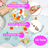 Sommerdrinks Perlenset – Bubble Tea, Bier & Pumpkin Spice, 48-teilig - PerlineBeads SA
