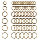 Spaltringe - Assortiert in Box – Bronze Antik - PerlineBeads SA