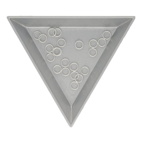 Spaltringe Edelstahl 5 mm - Farbe Silber - PerlineBeads SA