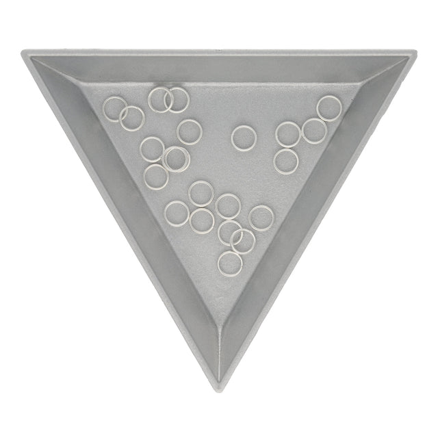 Spaltringe Edelstahl 5 mm - Farbe Silber - PerlineBeads SA