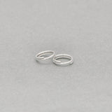 Spaltringe Edelstahl 5 mm - Farbe Silber - PerlineBeads SA