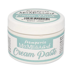 Stamperia Cream Paste – Weiss (150 ml) - PerlineBeads SA