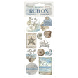 Stamperia Silent Sea – Rub - On Muscheln (11 Motive) - PerlineBeads SA