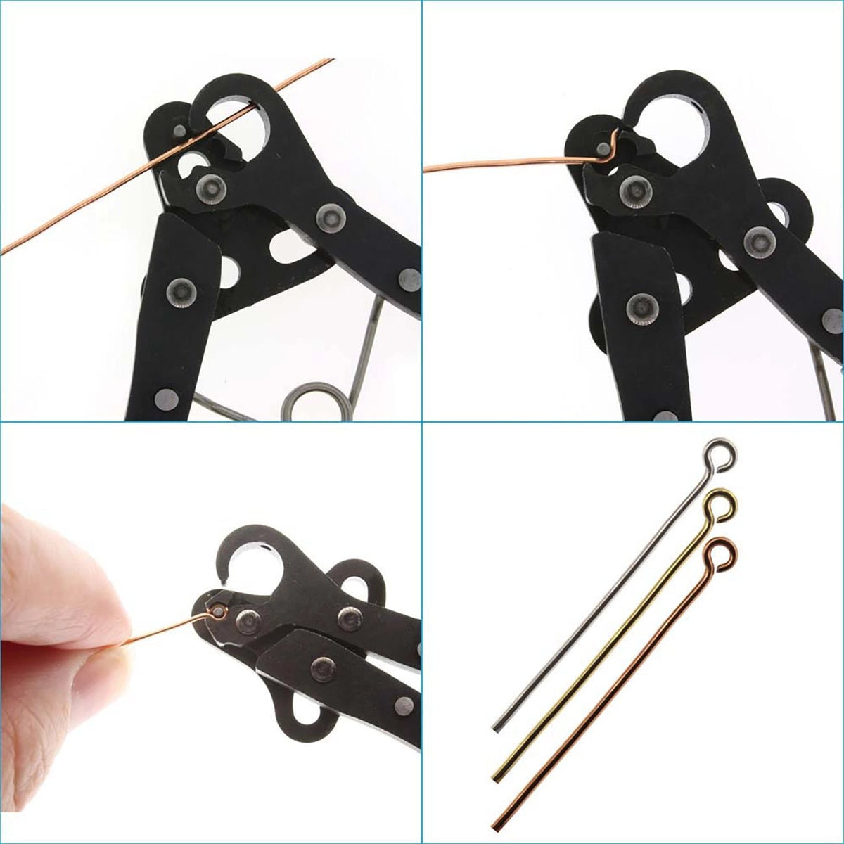 THE 1 STEP LOOPER – 1,5 mm Loops – 24–18 G Draht - PerlineBeads SA