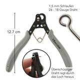 THE 1 STEP LOOPER – 1,5 mm Loops – 24–18 G Draht - PerlineBeads SA
