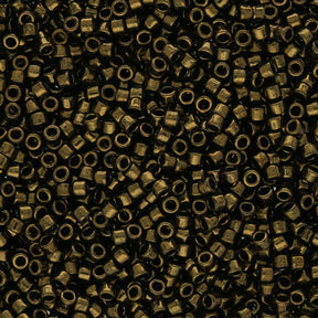TOHO Aiko - Dark Chocolate Bronze Gold Luster - PerlineBeads SA