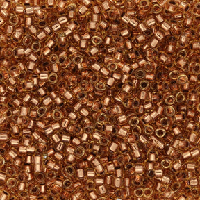 TOHO Aiko - Gold - Lined Transparent Crystal - PerlineBeads SA