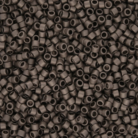 TOHO Aiko - Metallic Matte Gunmetal - PerlineBeads SA