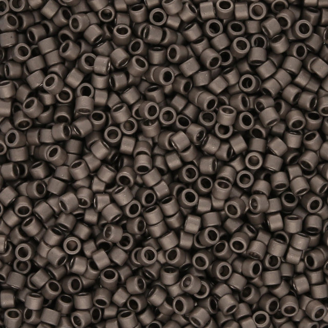 TOHO Aiko - Metallic Matte Gunmetal - PerlineBeads SA