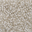 TOHO Aiko - Transparent Silver - Lined Crystal - PerlineBeads SA